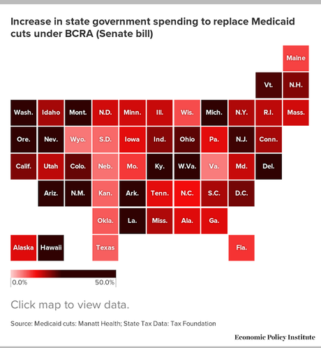 Trumpcare Would Shift The Financial Burden To States