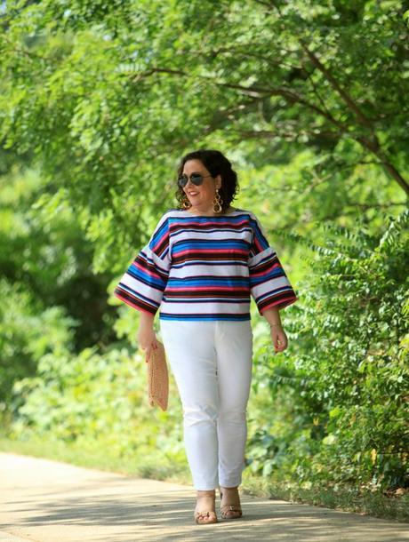What I Wore: Candy Stripes