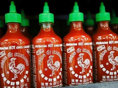 Image result for images of Huy Fong Sriracha Sauce