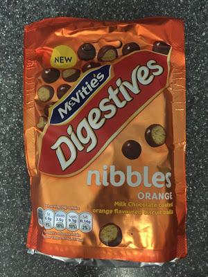 Today's Review: McVitie's Digestives Orange Nibbles