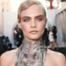 Cara Delevingne Channels Past and Future With Silver Toupee