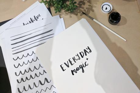 A Brush Lettering Workshop A Brush Lettering Workshop