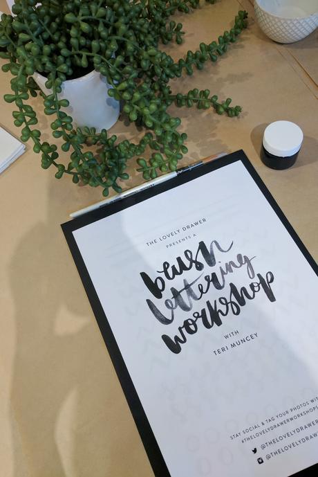 A Brush Lettering Workshop A Brush Lettering Workshop