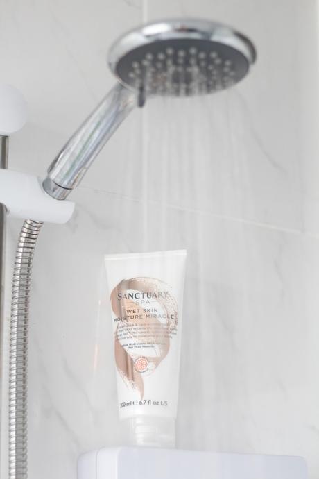 Moisturising For Busy Mums: Trying Out Sanctuary Spa Wet Skin Moisture Miracle