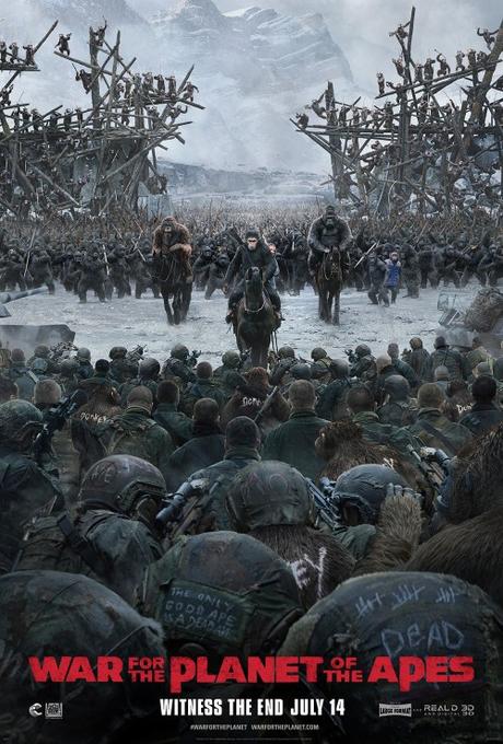 War for the Planet of the Apes | Warofapes Onesheet poster