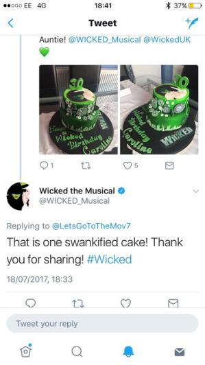 Wicked Birthday Cake!
