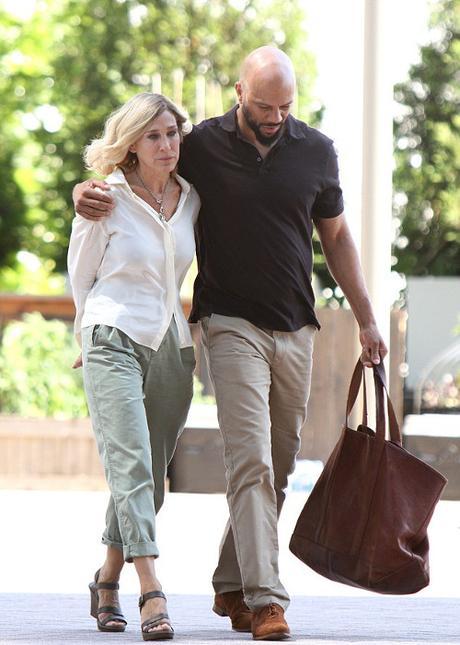 SARAH JESSICA PARKER & COMMON ON THE SET OF THEIR NEW MOVIE “BEST DAY OF MY LIFE”