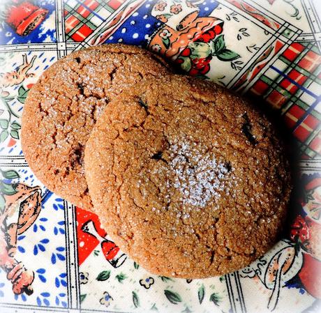 Chewy Spiced Molasses Cookies