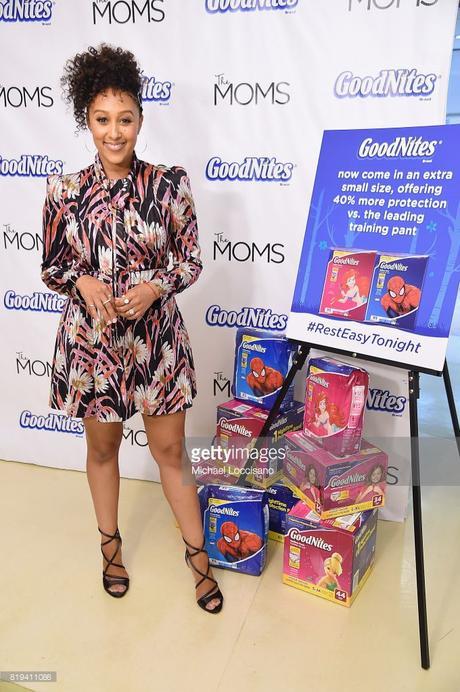 PICS! TAMERA MOWRY-HOUSLEY AT THE GOODNITES EVENT WITH THE MOMS IN NEW YORK