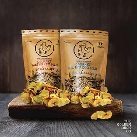 Best-Selling Salted Egg Yolk snacks from Singapore launches in Hong Kong