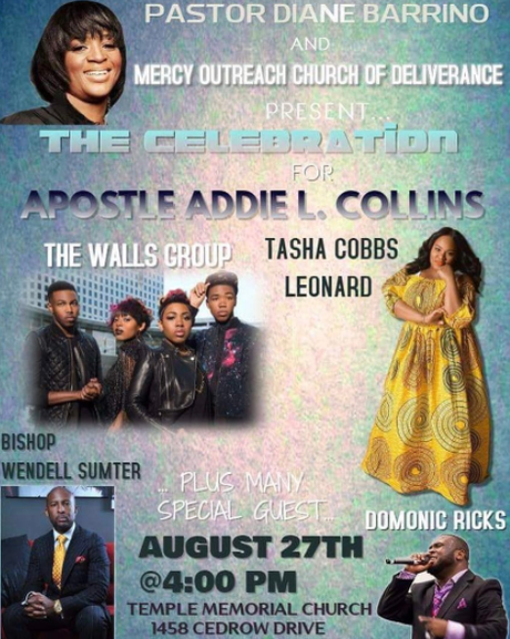 FANTASIA IS BRINGING TOGETHER TASHA COBBS, THE WALLS GROUP & MORE TO CELEBRATE THE LIFE OF HER LATE GRANDMOTHER