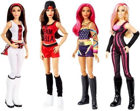 Mattel and WWE Launch Girls Product Line
