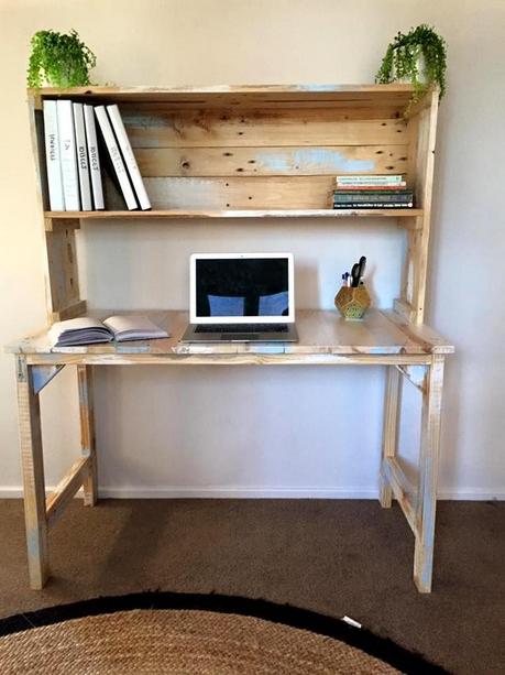 DIY Computer Desk Ideas Space Saving (Awesome Picture)