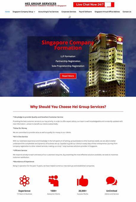 Hei Group Services – Company Website