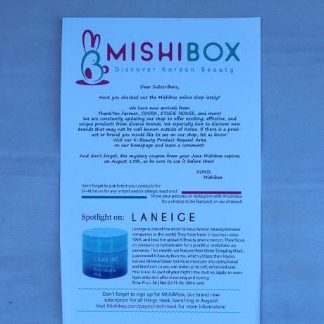 July 2017 MishiBox Review