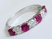 Ruby Diamond Stacking Ring