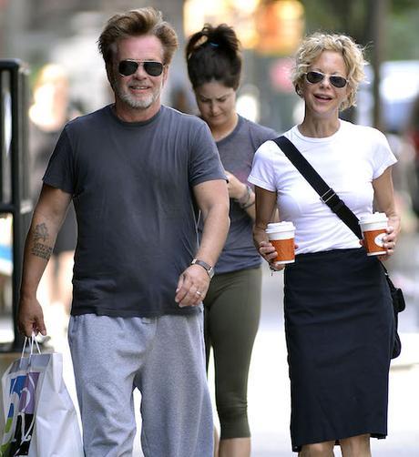 John Mellencamp and Meg Ryan In Manhattan