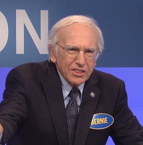 Larry David Living Out A Bernie Bro’s Wet Dream