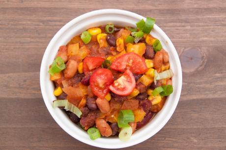 The Best Vegetarian Chili EVER!