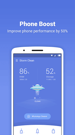 Storm Clean – small, fast, junk files clean, boost
