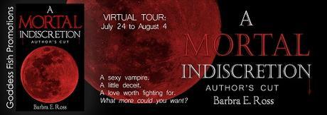 A Mortal Indiscretion by Barbra E. Ross  @goddessfish @barbraeross