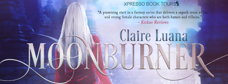 Moonburner by Claire Luana @XpressoReads @clairedeluana