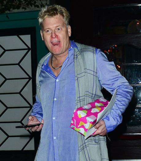 Joe Simpson out partying at Peppermint Night Club