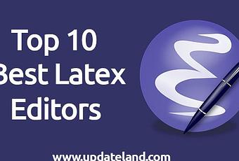 the best free latex editor