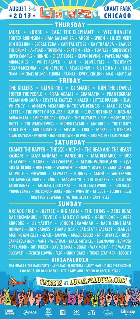 lollapalooza guide