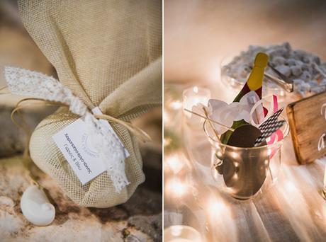 Romantic fall wedding in Skyros | Vicky & George wedding-favor
