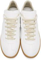 Leave Your Message:  Maison Margiela White Replica Pen Sneakers