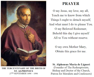 Saint of the Month: Saint Alphonsus Liguori