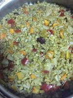 A Culinary SuperFreekeh:  Pereg Freekah With Vegetables