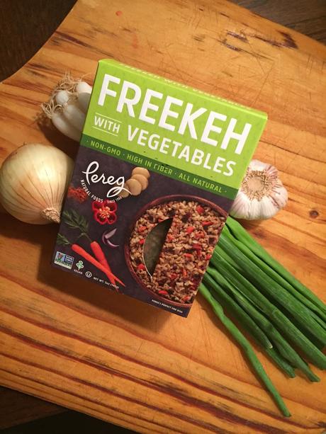 A Culinary SuperFreekeh:  Pereg Freekah With Vegetables