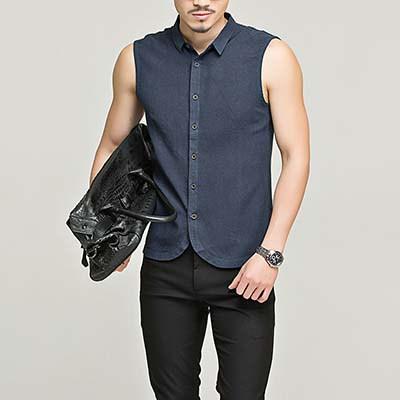 A Case for the Sleeveless Button Down Shirt
