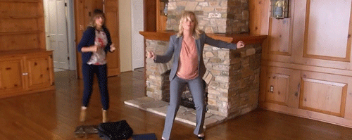 dancing television comedy nbc parks and recreation GIF