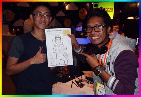 Tansyong’s First Ever Caricature by Bryle Flores.