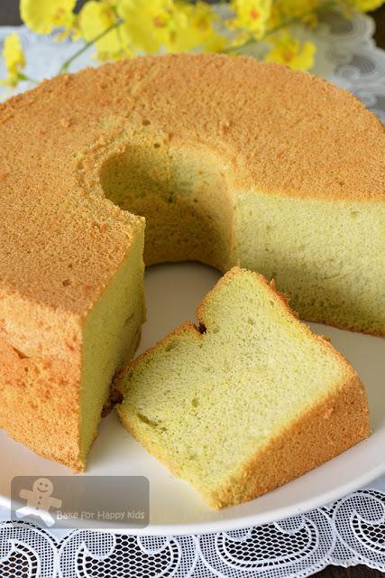 bengawan solo pandan chiffon cake
