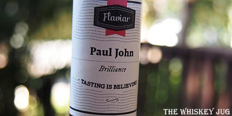 Paul John Brilliance Single Malt Label