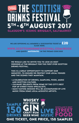 Everything you need to know about The Scottish Drinks Festival