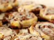 Puff Pastry Pecan Sticky Buns with Maple Bourbon Glaze
