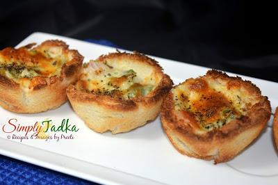 Bread Pizza Cups | Cheesy Bread Pizza Cups | Pizza Recipes