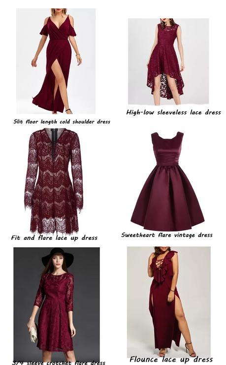 HOW TO WEAR A RED FLARE DRESS FROM ROSEGAL