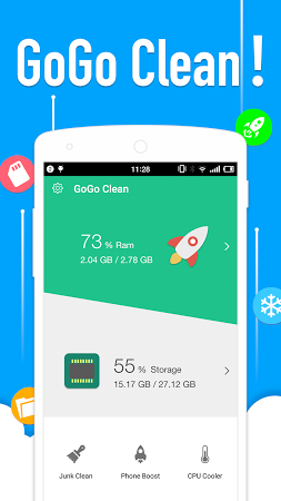 GoGo Clean – Free Booster & Junk Cleaner