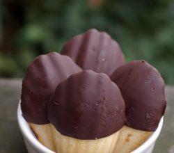 Chocolate Dipped Madelines