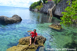 Cliff Diving In Panglao