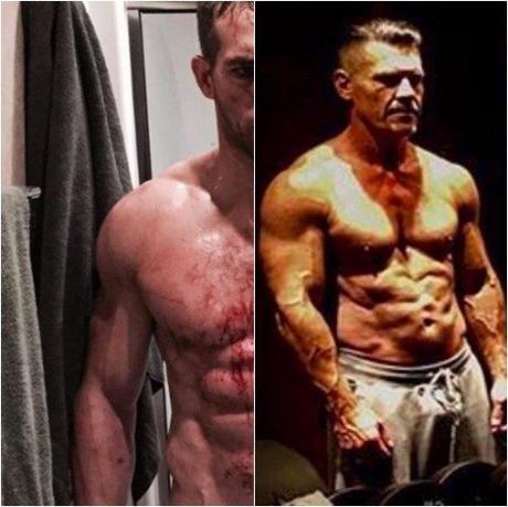 Open Post: Hosted By Ryan Reynolds And Josh Brolin Showing Off Their Nipples