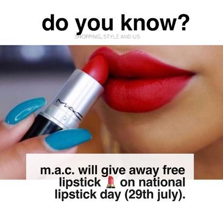 Do you know that MAC was giving away free lispticks and so did Nykaa - India's biggest beauty online store.