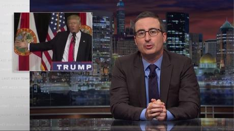 “John Oliver tackled the border patrol, immigration & Stephen Miller” links