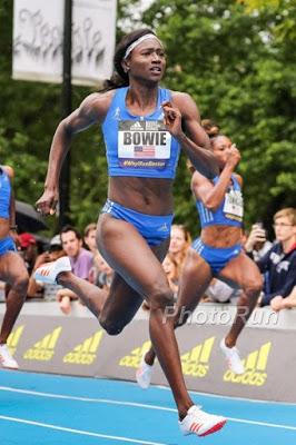 IAAF ~ another Jamaican loss ~ Tori Bowie wins 100M  - 2017